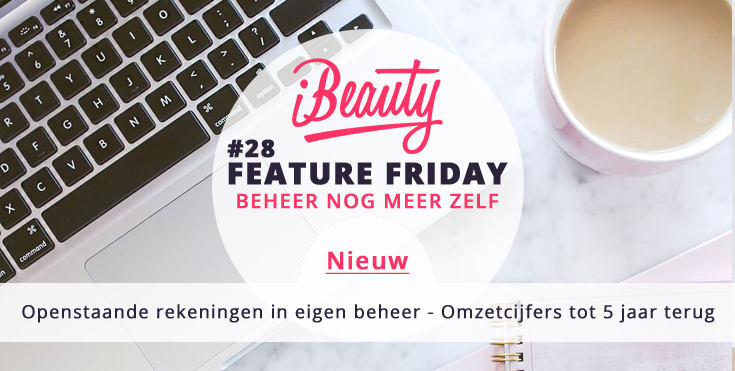 Feature Friday #28 - Beheer openstaande rekeningen - Omzetoverzichten tot 5 jaar terug